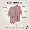 Mikk-Line Basic termokomplekt 'Adobe Rose'