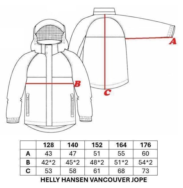 mõõdud Helly Hansen Vancouver fliisvoodriga jope 'must'