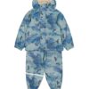 Mikk-Line teddyvoodriga vihmakomplekt 'Blue Nights'