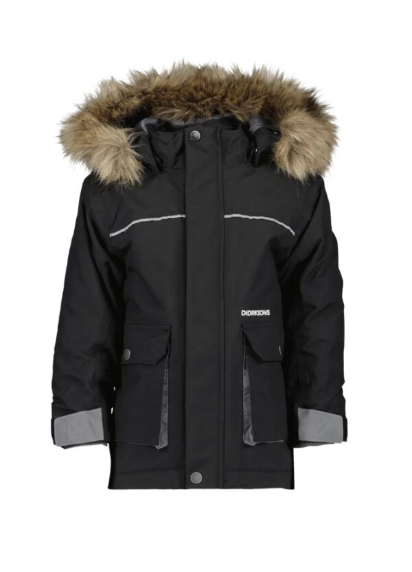 Didriksons Kure parka, must