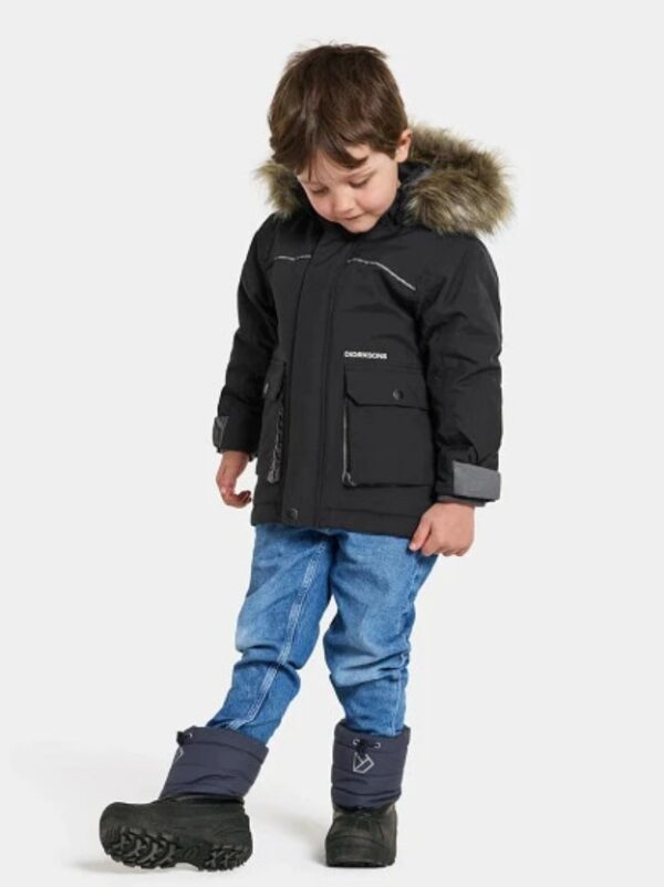 Didriksons Kure parka, must