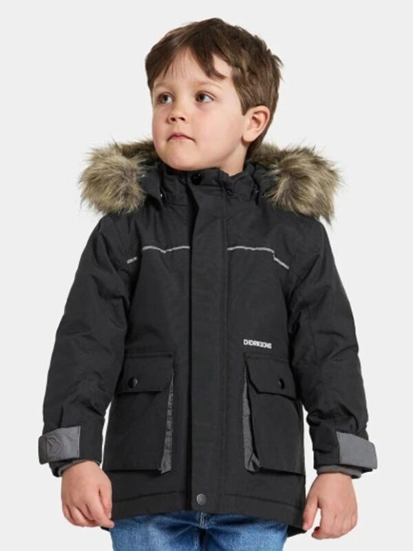 Didriksons Kure parka, must
