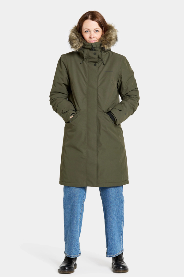 Didriksons Emma parka, roheline