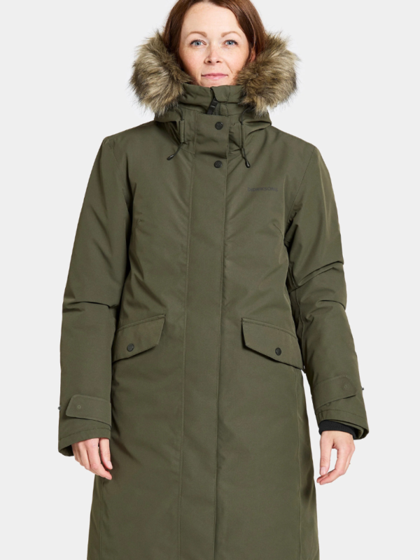 Didriksons Emma parka, roheline