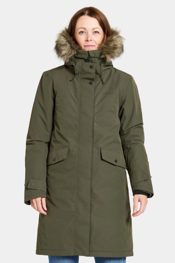 Didriksons Emma parka, roheline