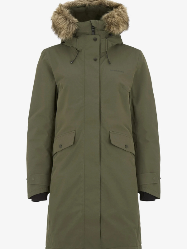 Didriksons Emma parka, roheline