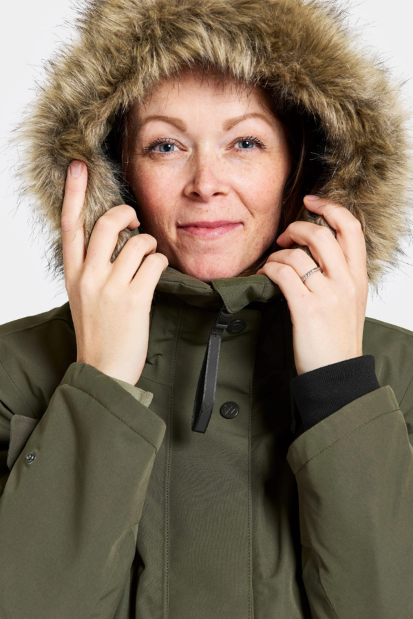 Didriksons Emma parka, roheline