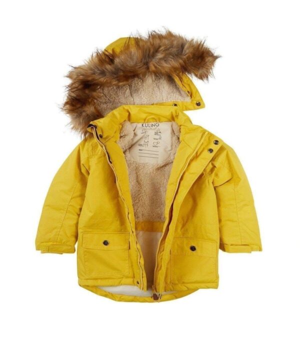 Kuling Val Thores parka, kollane