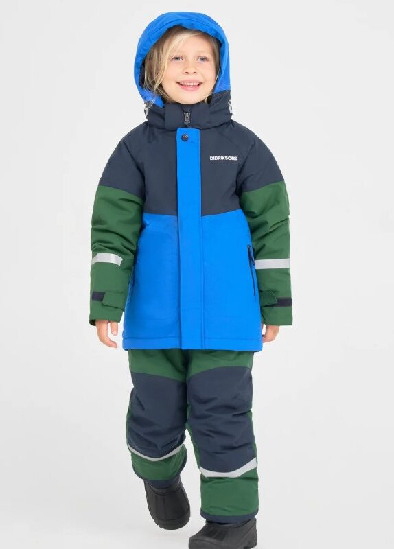 Didriksons talvekomplekt 'Caribbean Blue/Pine Green'