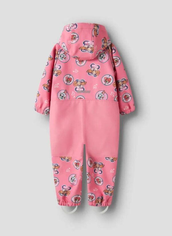 Name It Paw Patrol softshell kombe roosa