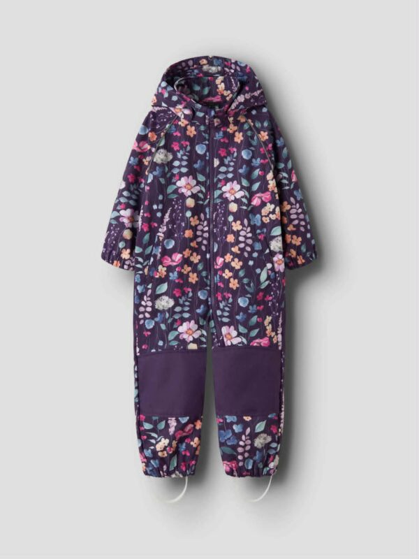 Name It softshell kombe lilla lilledega