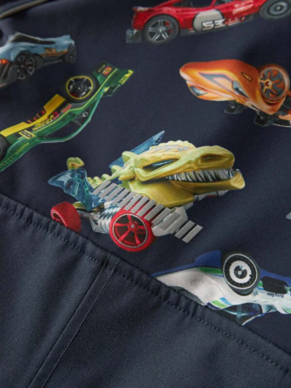 Name It softshell kombe Hot Wheels tumesinine