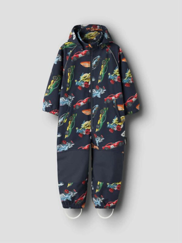 Name It softshell kombe Hot Wheels tumesinine