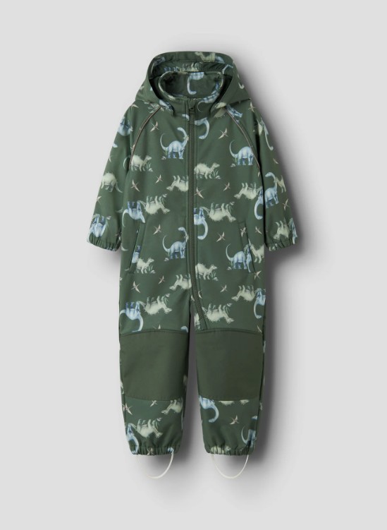 Name it softshell Jungle Green kombe Dino Adventure roheline