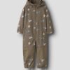 Name it softshell kombe Walnut Farm beež