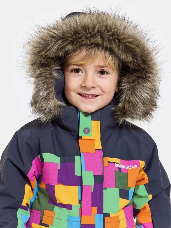 bjarven_printed_kids_coverall_505576_A66_35518_50detail1_m242.ti Didriksons Bjärven talvekombe 'Notes'