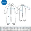 Jonathan fliisvoodriga vihmakombekas 'tumehall'