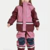 Didriksons Boardman fliisvoodriga vihmakomplekt 'Heather Pink'