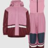Didriksons Boardman fliisvoodriga vihmakomplekt 'Heather Pink'