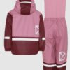 Didriksons Boardman fliisvoodriga vihmakomplekt 'Heather Pink'