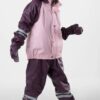Swedemount fliisvoodriga vihmakomplekt 'roosa/lilla'